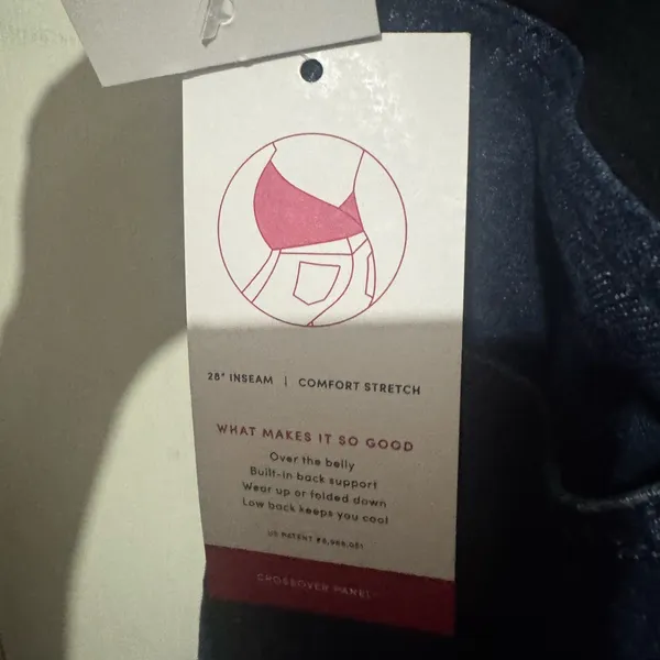 Isabel Maternity by Ingrid & Isabel Blue Straight Leg Jeans - Image 6