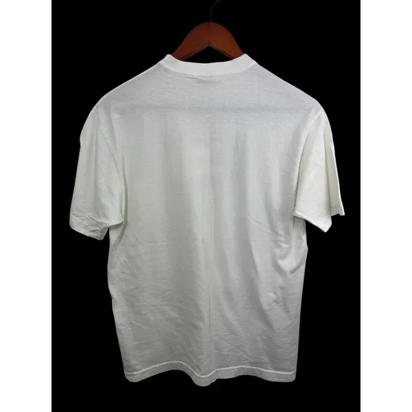 Old Navy Vintage T-Shirt Large White Puerto Rico Flag Small 2004 Cotton - Image 2