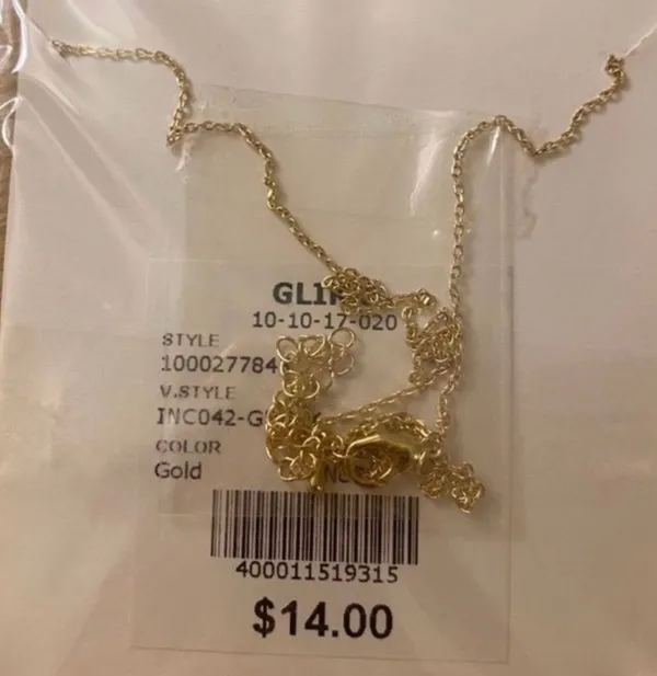 Boutique Gold Cowboy Hat Necklace – Western Country Charm Pendant New With Tags - Image 4