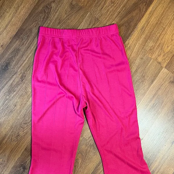 SheIn Pink Flare Women's Pants - Perfect for Barbie Costume - Image 10