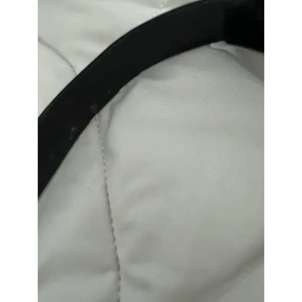 XS Vintage Salvatore Ferragamo Vara buckle belt suede leather black gold logo - Image 11