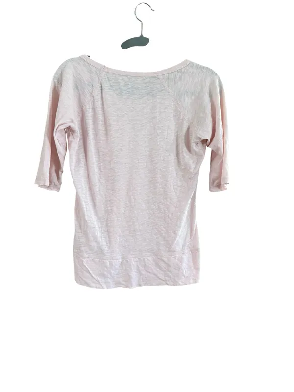 Light Pink Relaxed Short-Sleeve Pocket Tee — Women's - Image 9