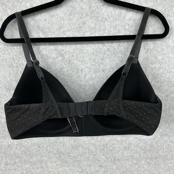 Victoria's Secret Women's Wireless Bra Lightly Lined In Black, Size 38DD - Image 6