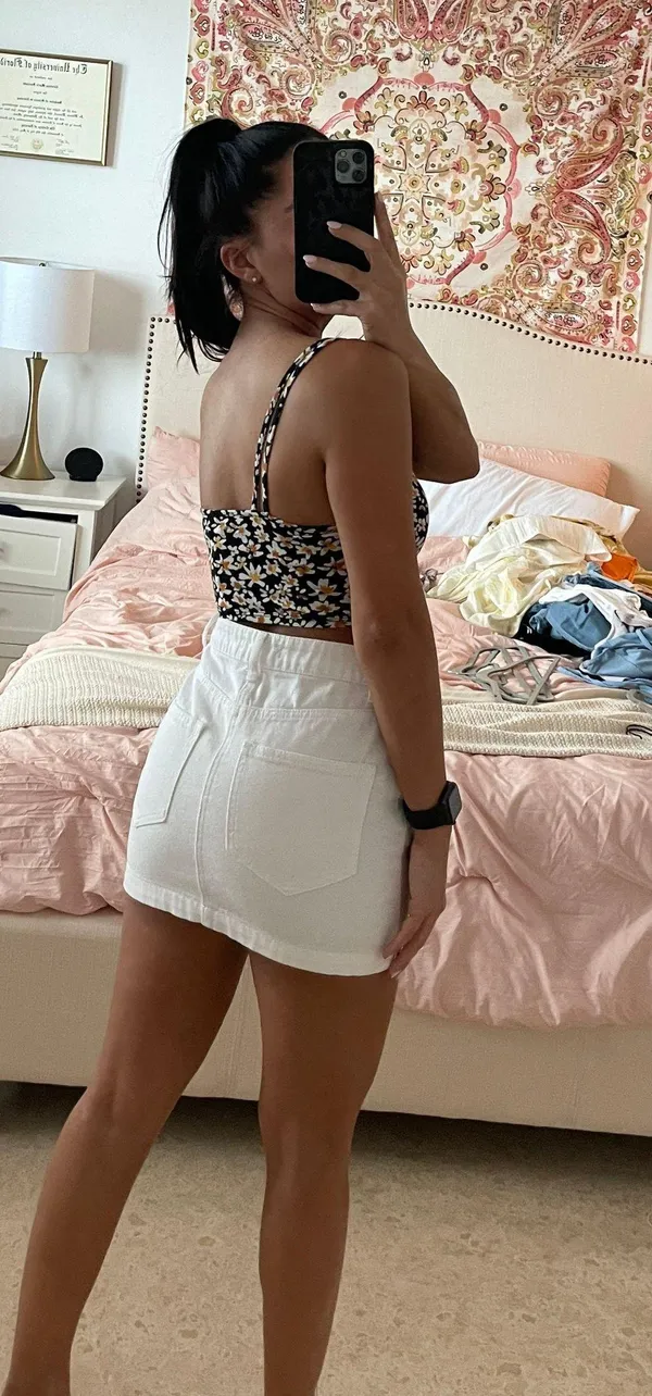 Floral Crop Top Multi Size XS - Image 2