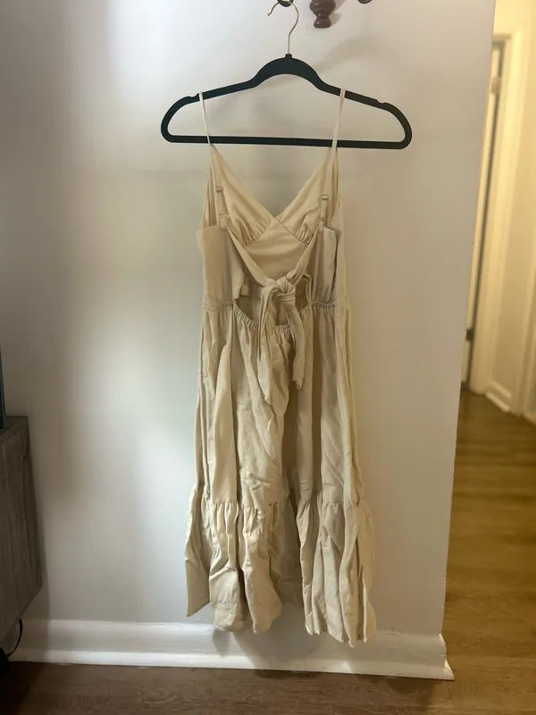TJ Maxx Dress Maxi tan - Image 2