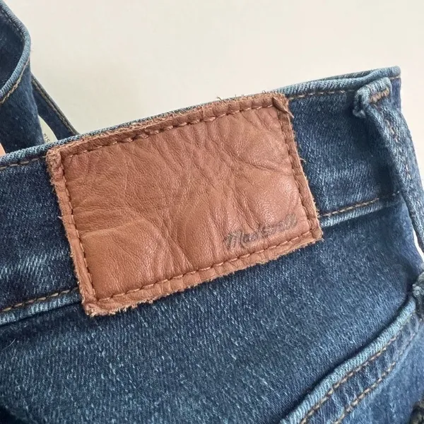 Madewell 10 High Rise Skinny Jeans Dark Wash‎ Size 26 For Your Tall Boots - Image 10