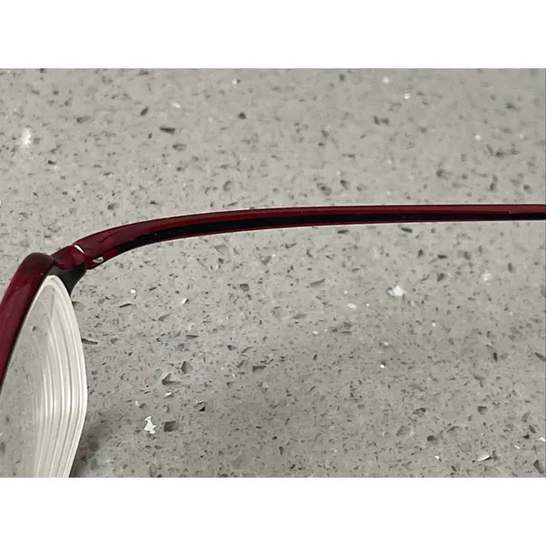 Silhouette Eyeglasses Frames Only SPX 1517 10 6080 51-15-130 Titan Austria red - Image 5