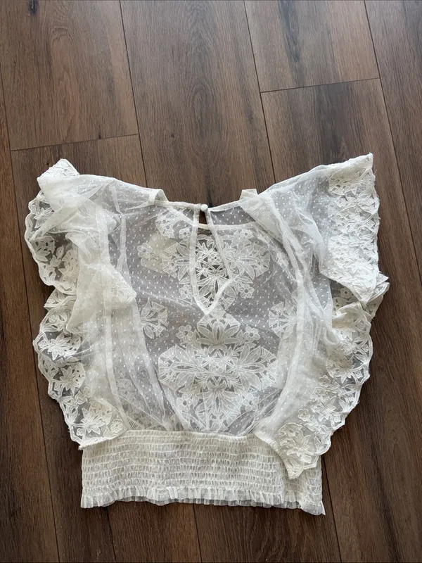 Free People Eclipse Garden Top- size Small - Image 5