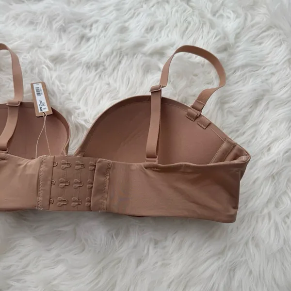 Skims Ultimate Pushup Strapless Bra Clay Size 38B - Image 8