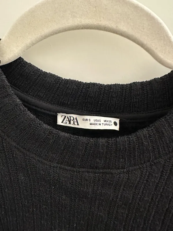 ZARA Tank Top Black - Image 2