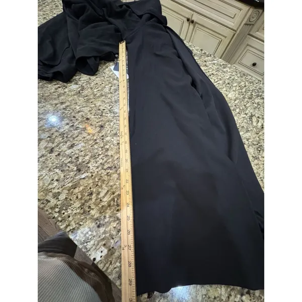 ADRIANNA PAPELL One-Shoulder Jumpsuit In‎ Black Womens Size 6 NWT $199 Cocktail - Image 10