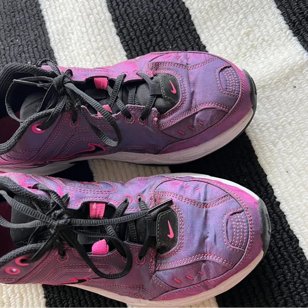 Nike Women's Y2K Purple and Pink Casual Sneakers - Image 4