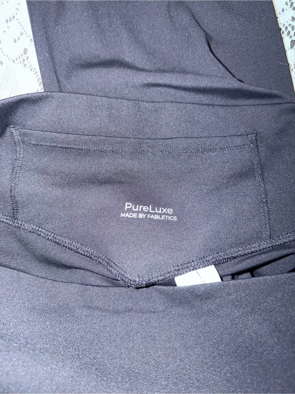 Fabletics Black High-Waist Flare Yoga Pants - Image 3