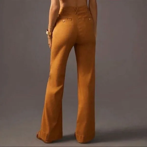 Maeve Anthropologie Wide Leg Pants - Image 4