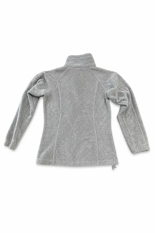 Columbia Gray Fleece Jacket – Size M - Image 2