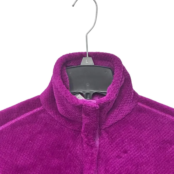 Patagonia Women's Medium Lightweight Synchilla Eggplant Snap T Fleece Pullover - Image 2
