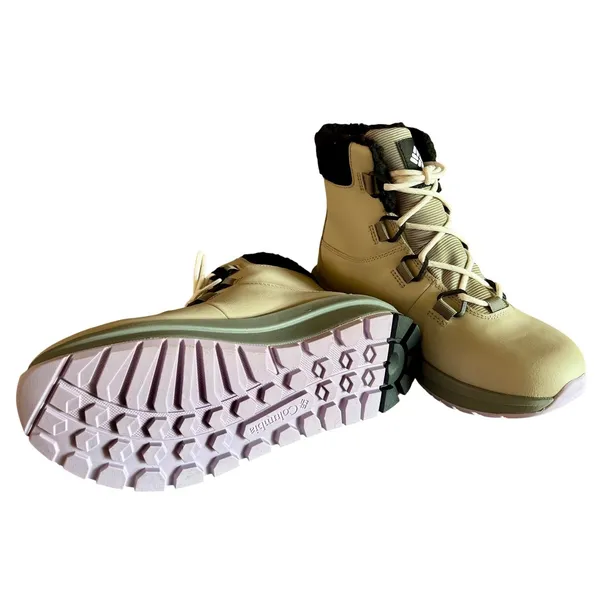 Columbia‎ Women's Moritza Winter Boots 7 Light Clay Morning Mist NEW - Image 6