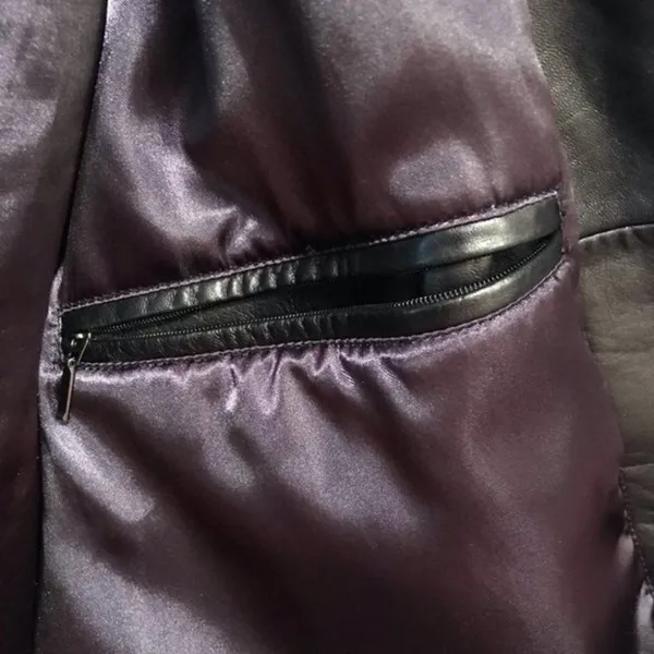 Hathaway Genuine Leather Men’s Jacket Size XXL - Image 3