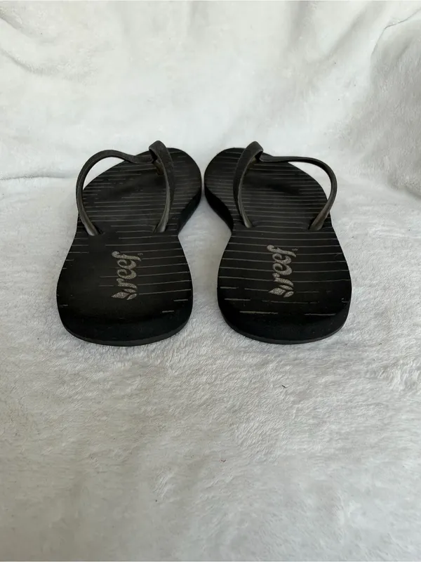 Reef Womens Sandals Size 8 Stargazer Prints | Black Stripes Waterproof Soft - Image 4
