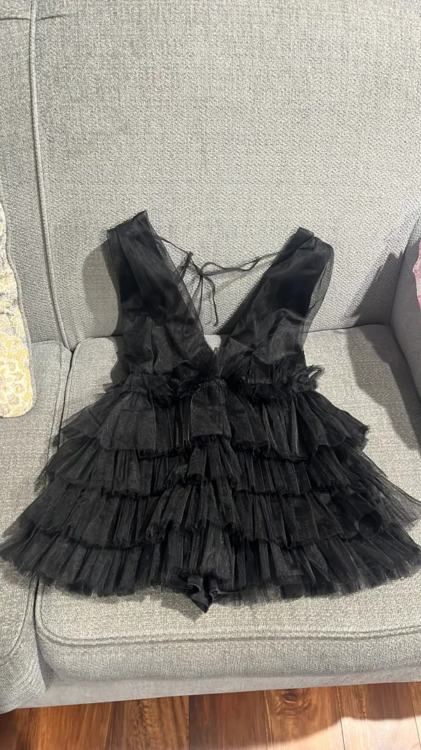 Black Mini Dress  - Image 2