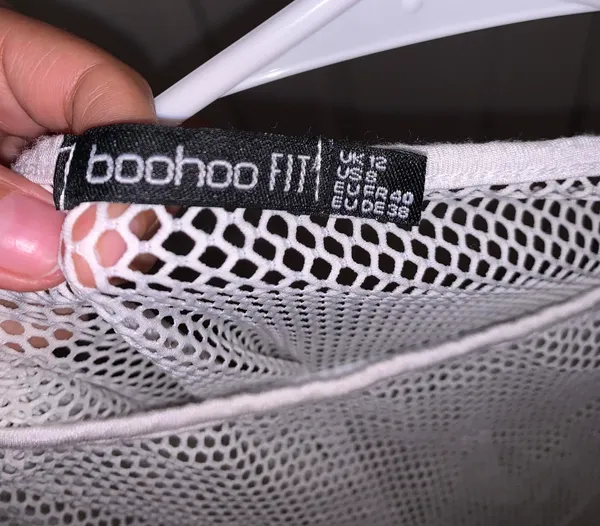 Boohoo Mesh Workout Top - Image 2