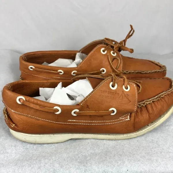 Vintage Marino Top Sailor of Henry‎ Boat Shoes - Image 6