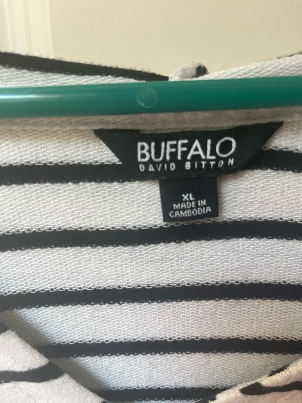 Buffalo David Bitton Sweater Women’s Long Sleeve Grey Pullover XXL - Image 2