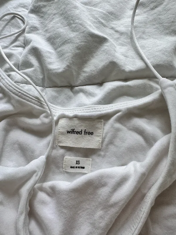 Aritzia white cami top - Image 2