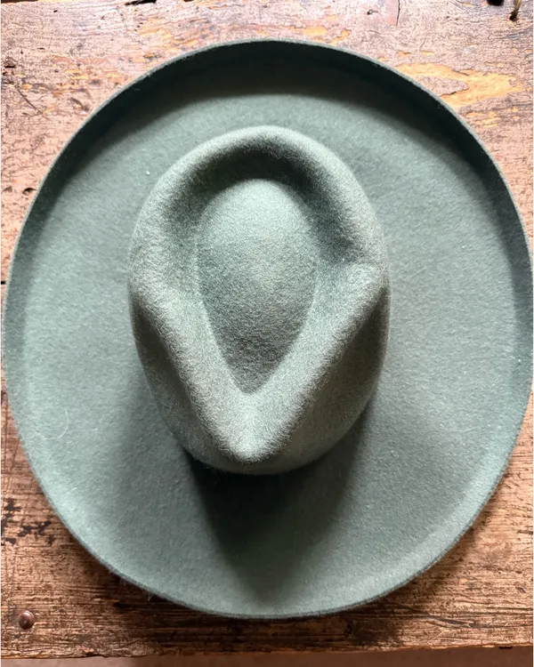 Wide Brim Target Fedora Hat - Image 2