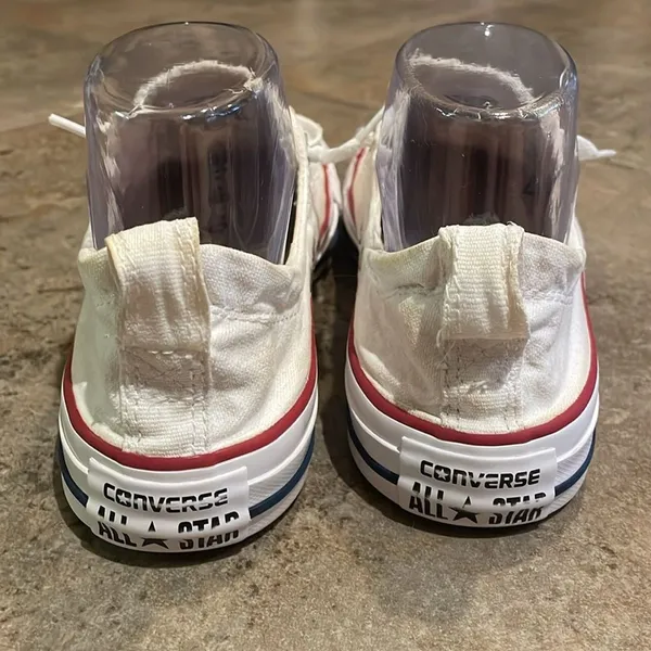 Converse Chuck Taylor All Star White Shorline Slip-onSneaker Shoes Womens Size 8 - Image 5
