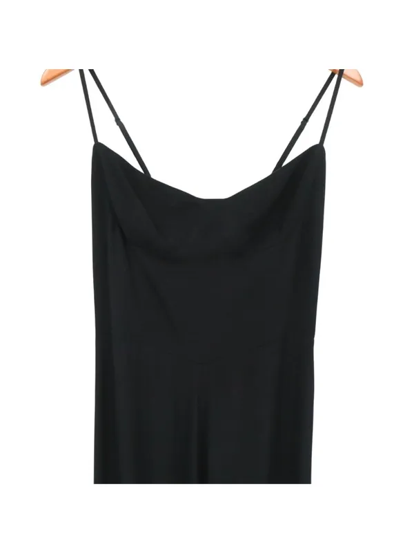 Reformation Gilda Jumpsuit Black Sleeveless Wide Leg 6 - Image 7