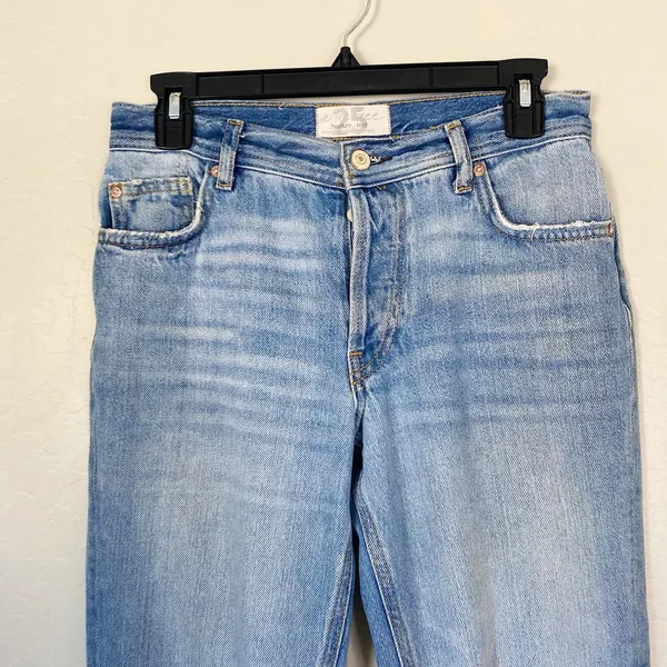 Free People We The Free Maggie Straight Jean In Medium Wash Size 25 - Image 3