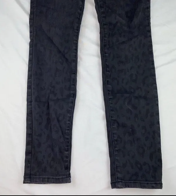 Leopard Print Pants Black - Image 6