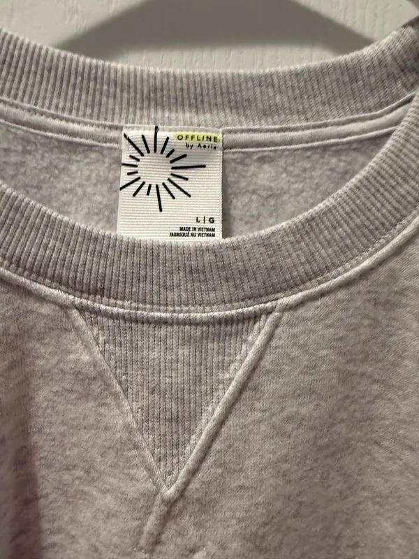 Aerie OFFLINE by Crewneck Cropped - Image 2