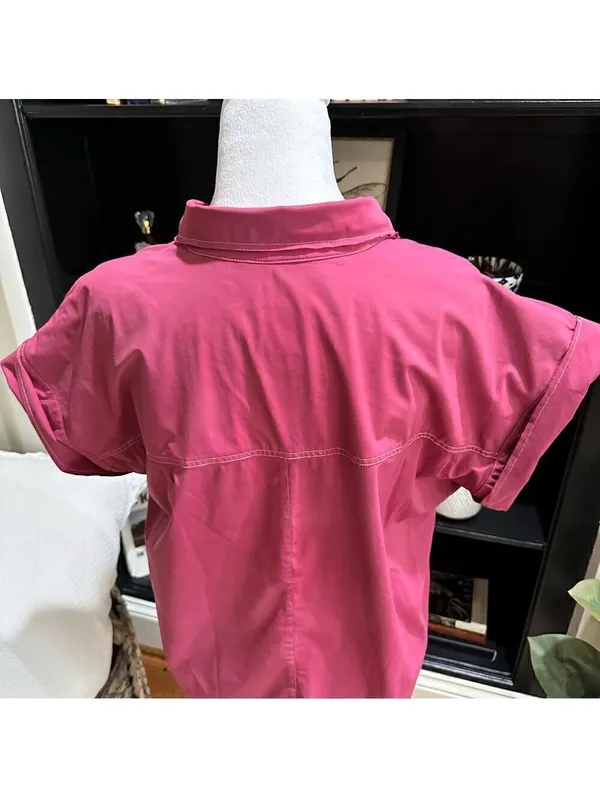 Lysse Hand Dyed Blouse Size M - Image 6