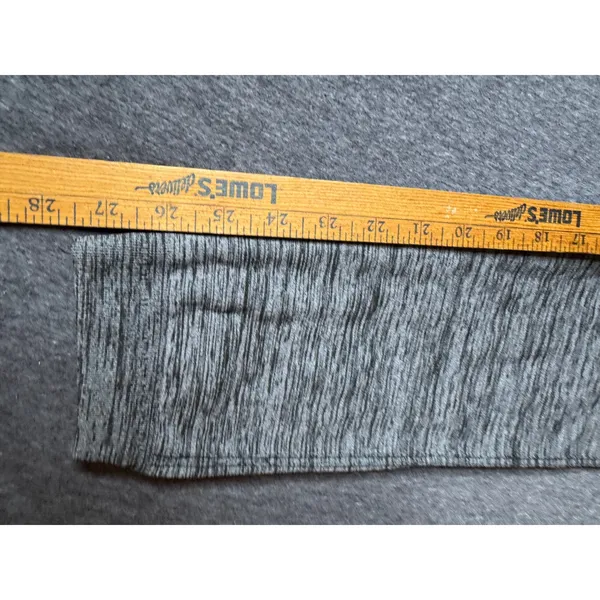 ONESONE Womens XL 1X‎ Plus Size Seamless Marled Grey Leggings Activewear - Image 8