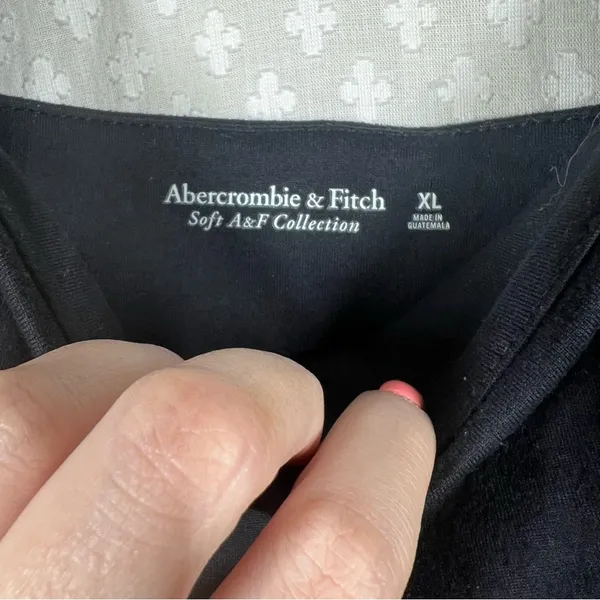 Abercrombie & Fitch Black Square Neck Bodysuit‎ - Image 3