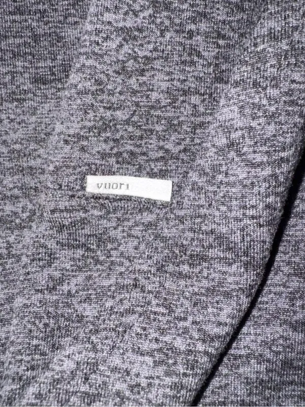 Vuori Heather Gray Knit Pullover - Image 3