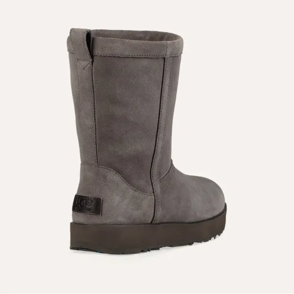 UGG Classic Short Weather Boot Gray Vibram Sole Size 7 Waterproof USED CONDITION - Image 4
