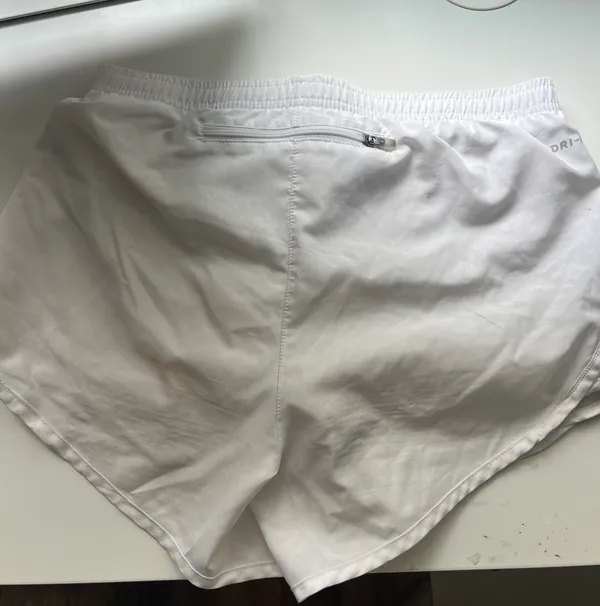 Nike White Running Shorts - Image 2