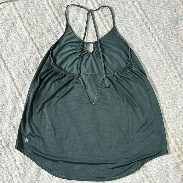 Lululemon Tighten Up Tank Sea‎ Steel Green - Image 7