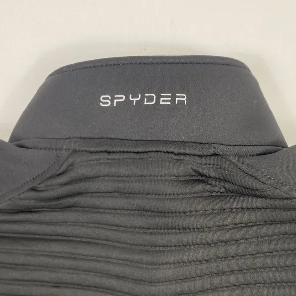 Spyder Vest Womens Medium Black Full Zip Quilted Softshell Latham Biopharm Group - Image 15