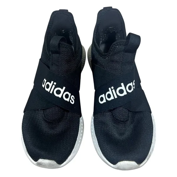 Adidas Puremotion Adapt Solid Slip On Sneakers Black Athleisure FX7326 Size 6.5 - Image 2