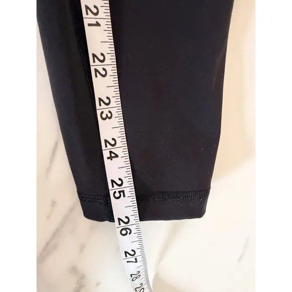 Lululemon High Times Pant Black High Rise 7/8 Yoga Leggings‎ Size 4 LW5AM0S - Image 10