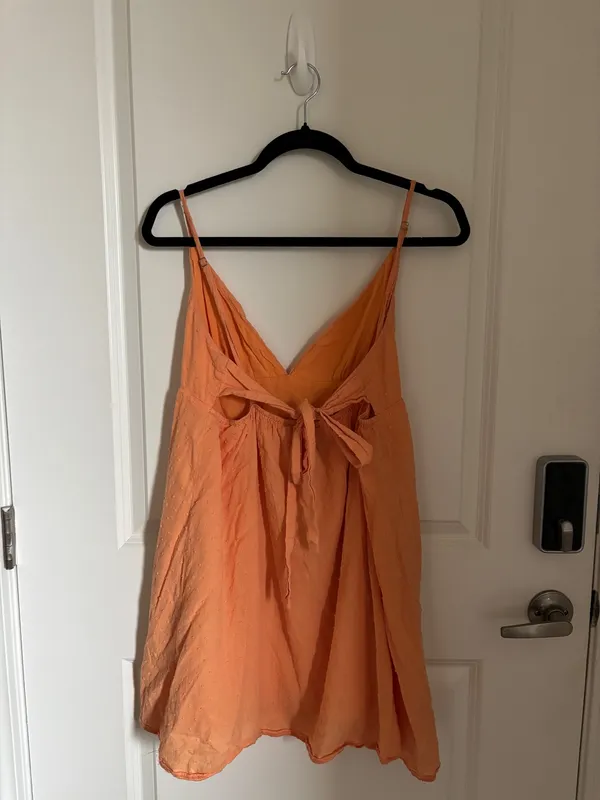 Princess Polly Koko Mini Dress Orange - Image 3
