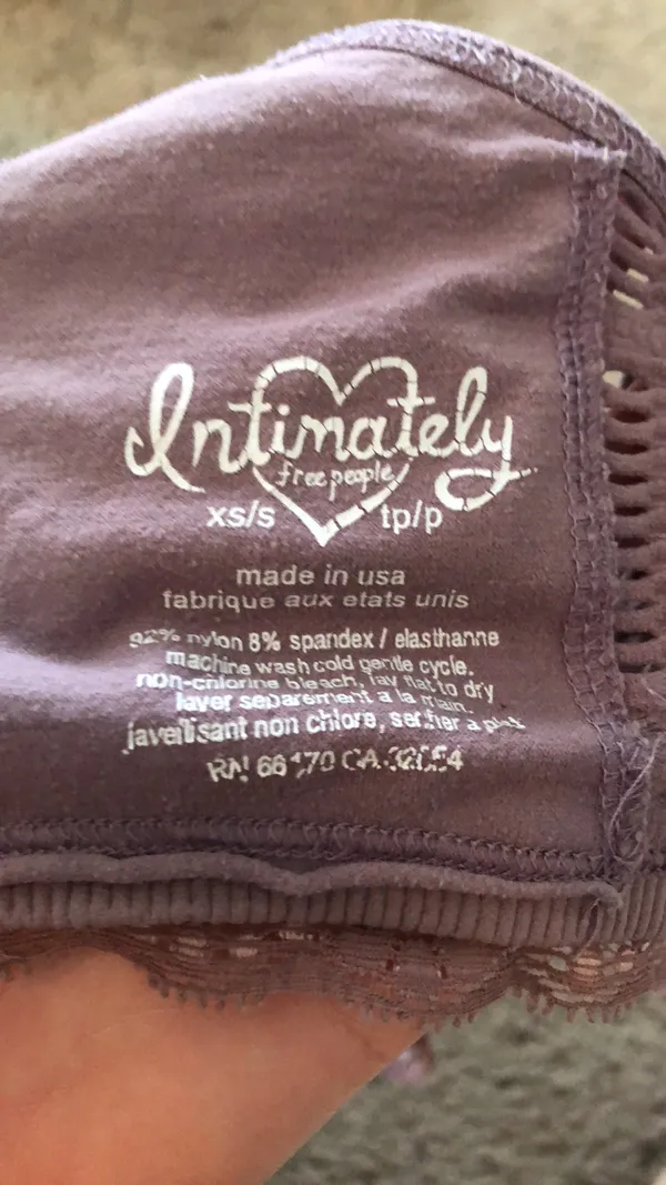 Free People Mauve Bralette - Image 3