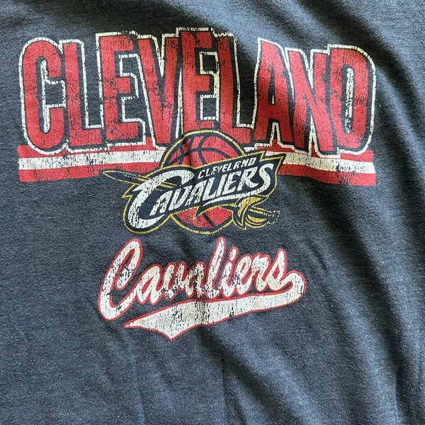 National Basketball Association Cleveland Cavaliers baseball tee - Image 3