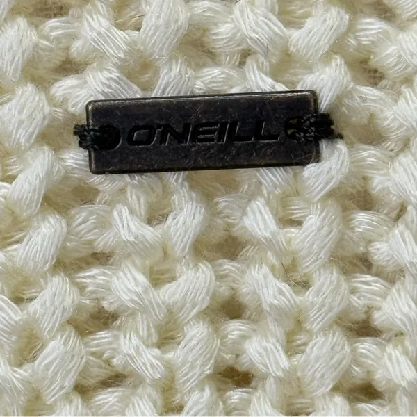 O’neill Dorie Sweater Tank Top Small Cream Crochet Beach Festival Boho Coachella - Image 7