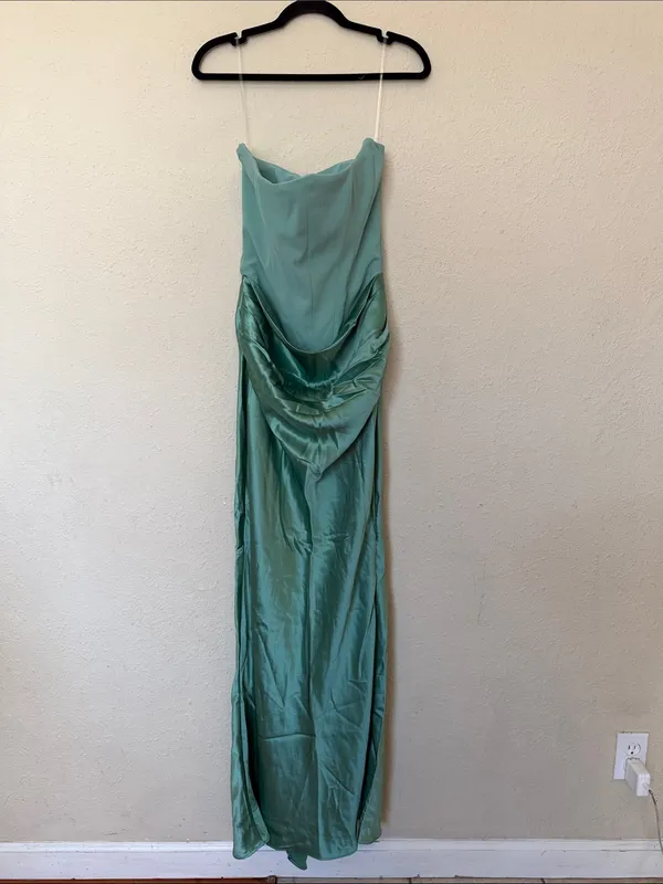 House of CB ‘Persephone’ Jade Strapless Maxi Dress NWOT size M D-DD - Image 10