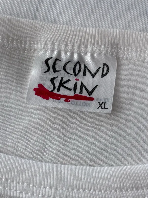 Lots of 2 Classic Crewneck Graphic Tee - Lavender and White - Image 5